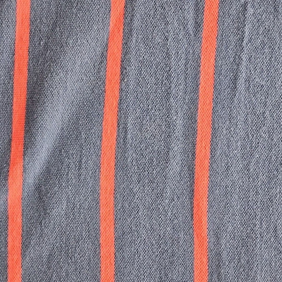 American Eagle Polo Shirt Men's XXL Classic Fit Blue & Red Striped Short Sleeve - Picture 8 of 16